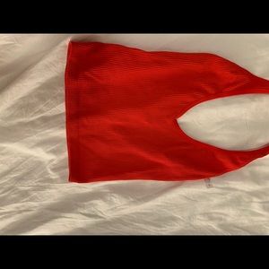 Urban outfitters crop top red!